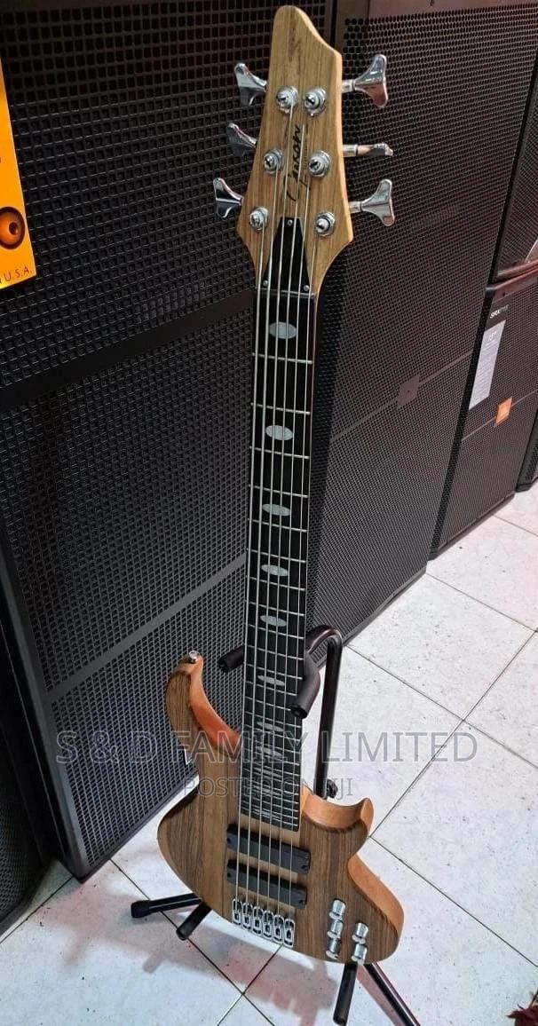 6 String Active Bass Guitar - main view