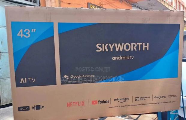 Skyworth 43 Inches Smart FHD Android Led Frameless Tv Black - thumbnail 2