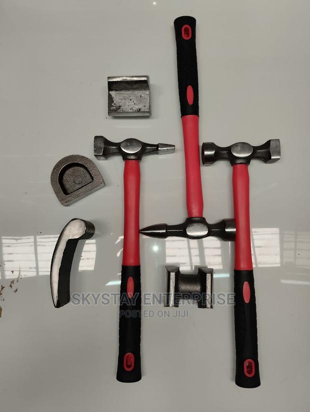 7pcs Panel Beating Body and Fender Hammer - thumbnail 9