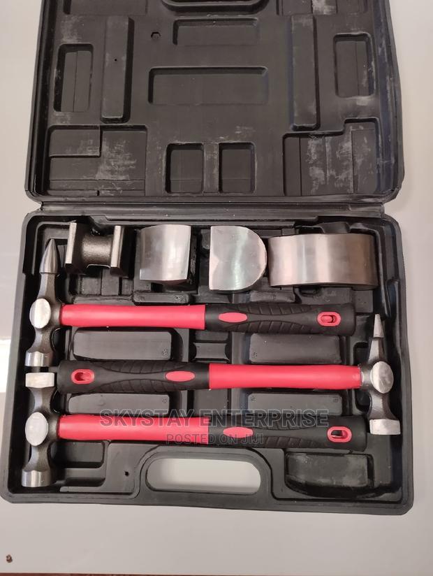 7pcs Panel Beating Body and Fender Hammer - thumbnail 12