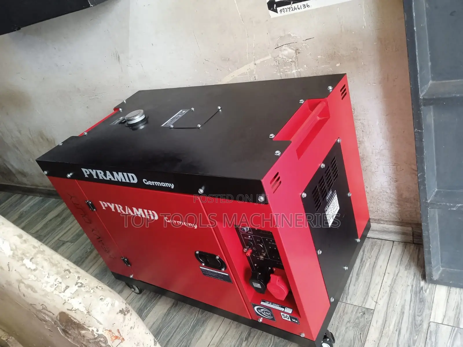 Pyramid 18kva ATS Diesel Silent 3phase Generator