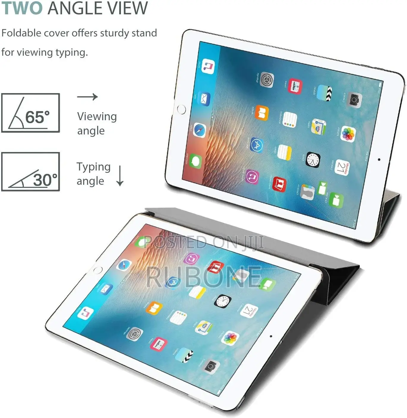 iPad 10.2 9th Gen 2021 Pro Case Frosted Back