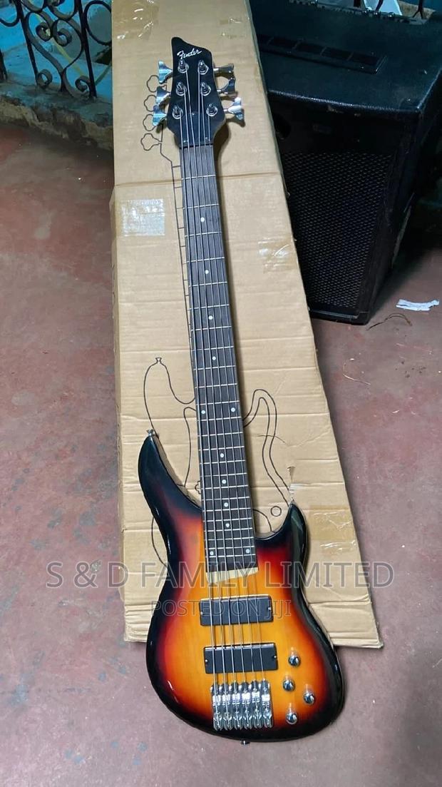 Fender 6 String Bass Guitar - main view