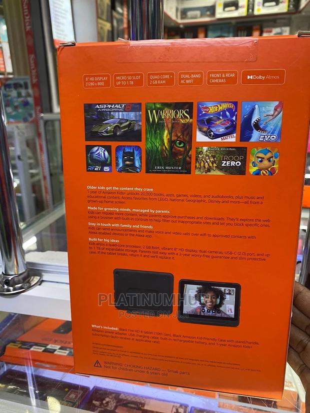 New Amazon Fire HD 8 Pro 32 GB Black - thumbnail 3