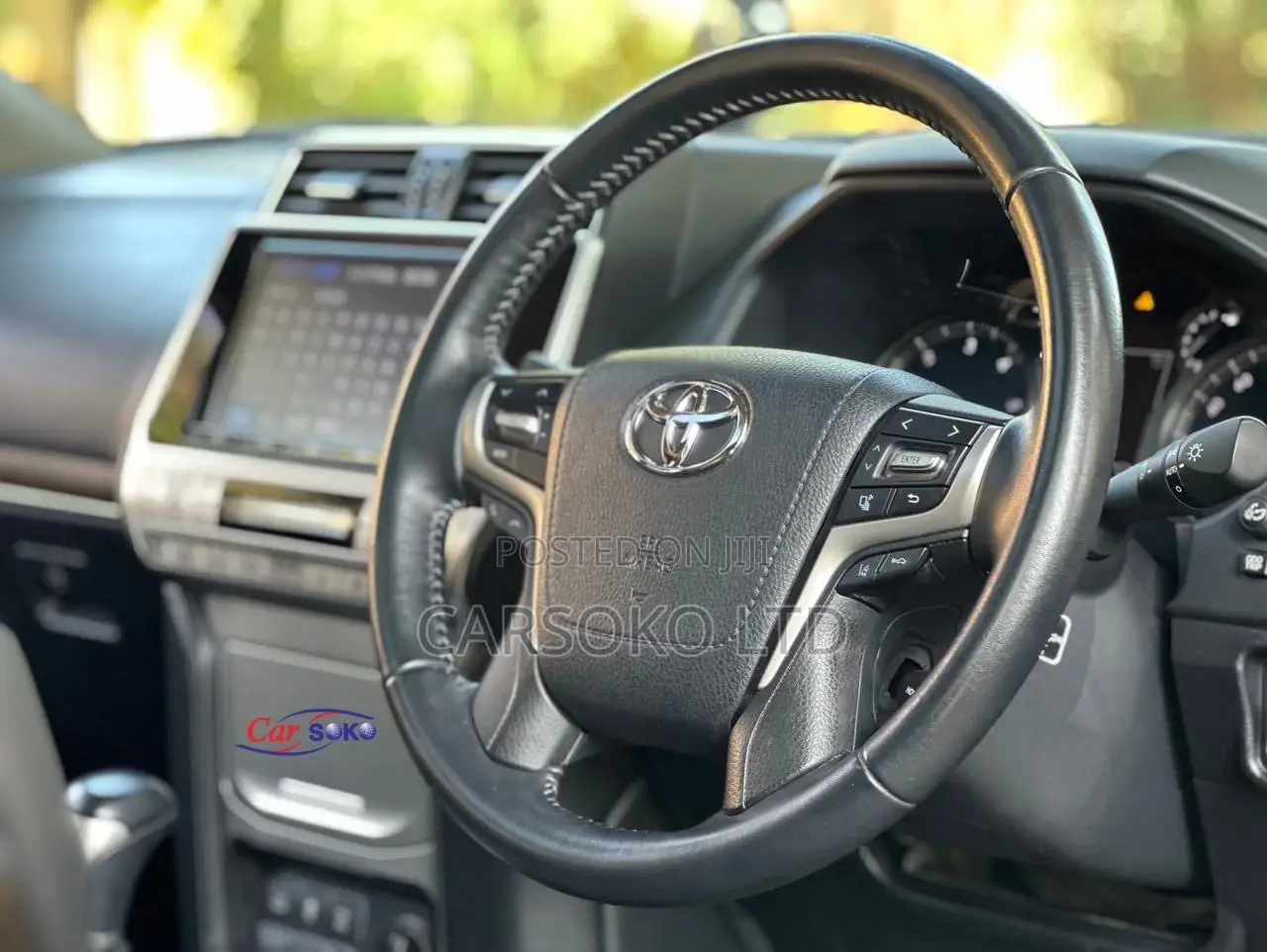 Toyota Land Cruiser Prado 2.8 2018 Matt Black