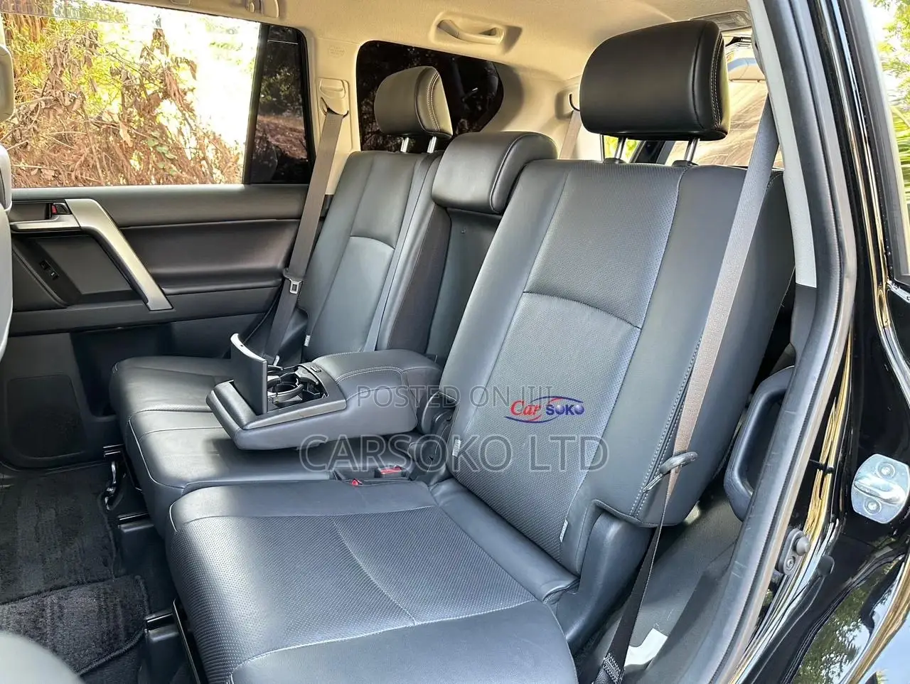 Toyota Land Cruiser Prado 2.8 2018 Matt Black