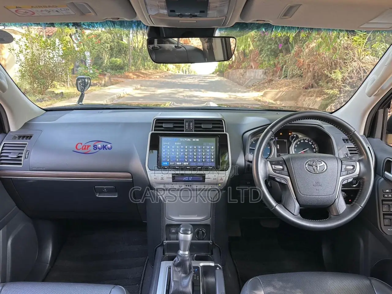 Toyota Land Cruiser Prado 2.8 2018 Matt Black