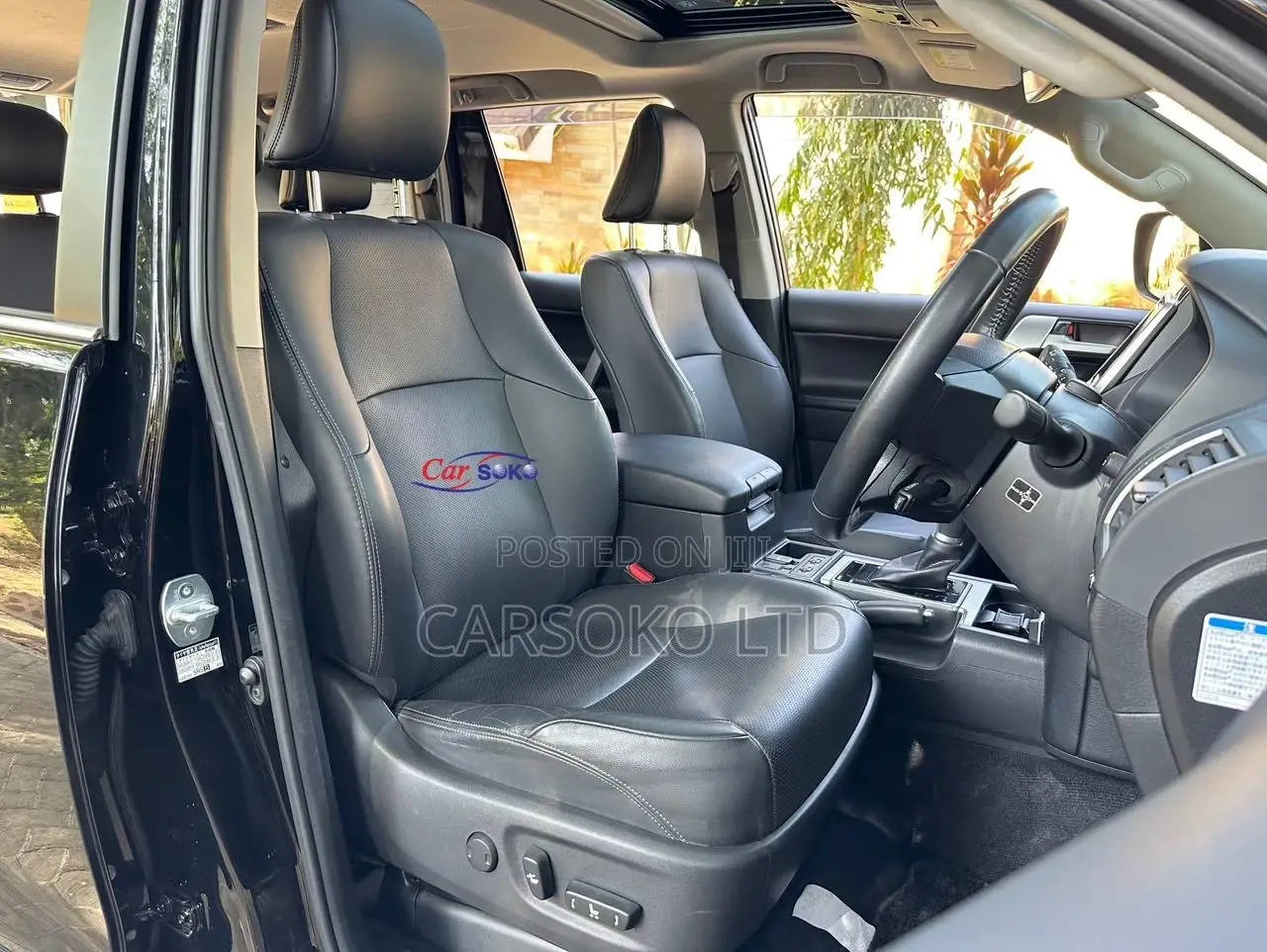 Toyota Land Cruiser Prado 2.8 2018 Matt Black