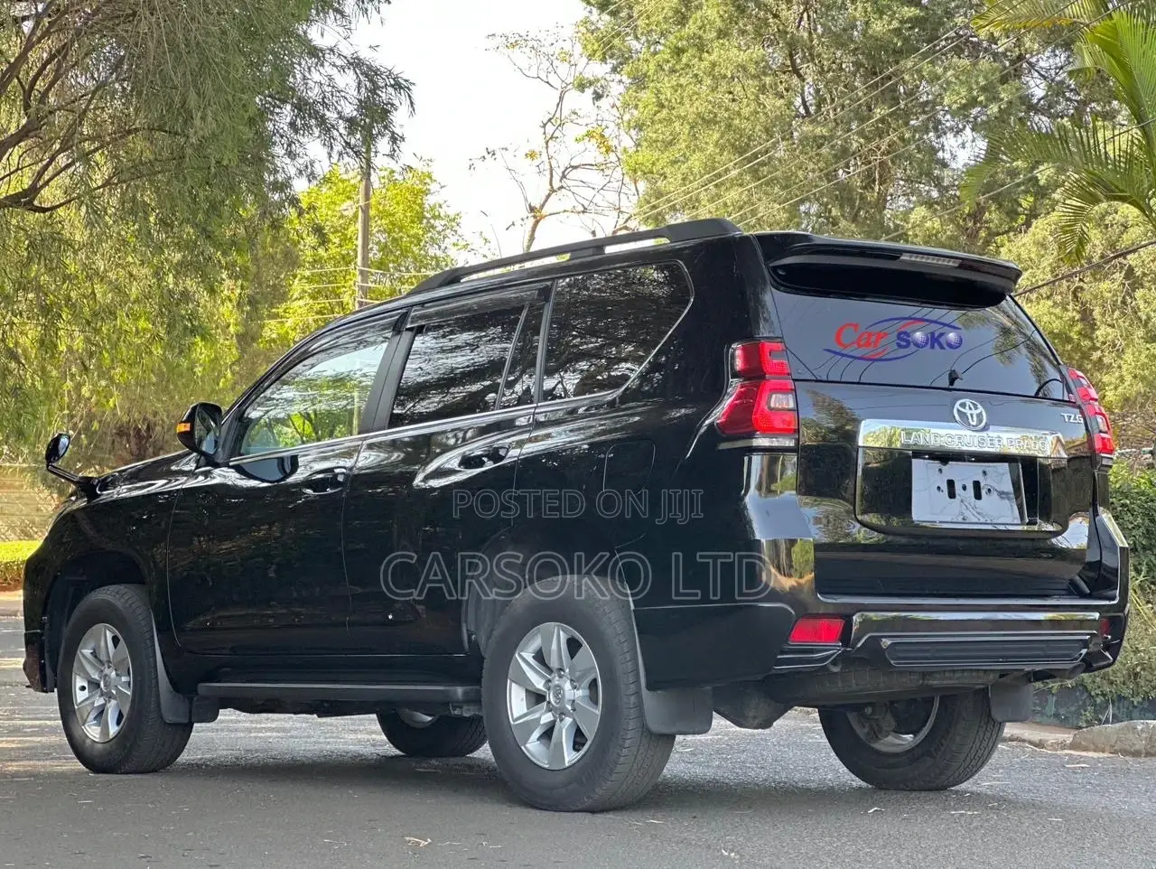 Toyota Land Cruiser Prado 2.8 2018 Matt Black