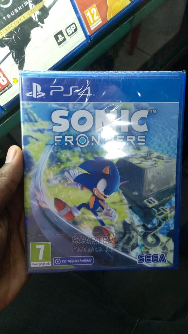 Ps4 Sonic Frontiers Video Game ( New) - main view