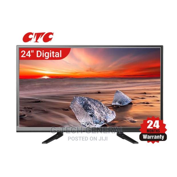 Ctc 24 Inch Digital LED TV Usb,Hdmi Port+Inbuilt Decoder - main view