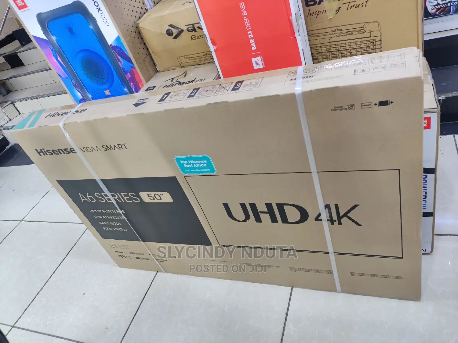 Hisense 50"(50A6HKEN) Vidaa Smart A6 Series Tv