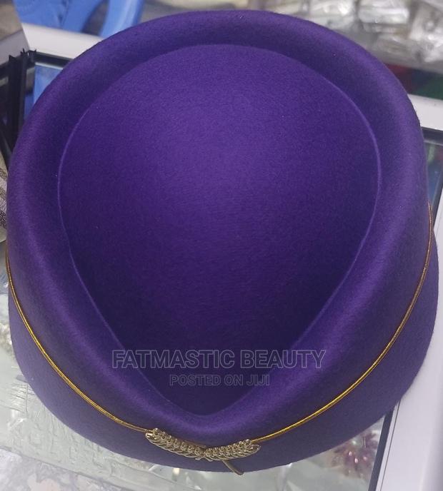 Purple Airhostess Caps - thumbnail 2
