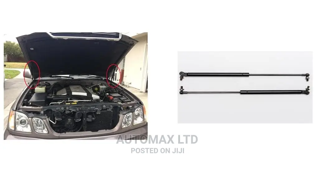 LC100 Series. Front Bonnet Shocks for Toyota Land Cruiser