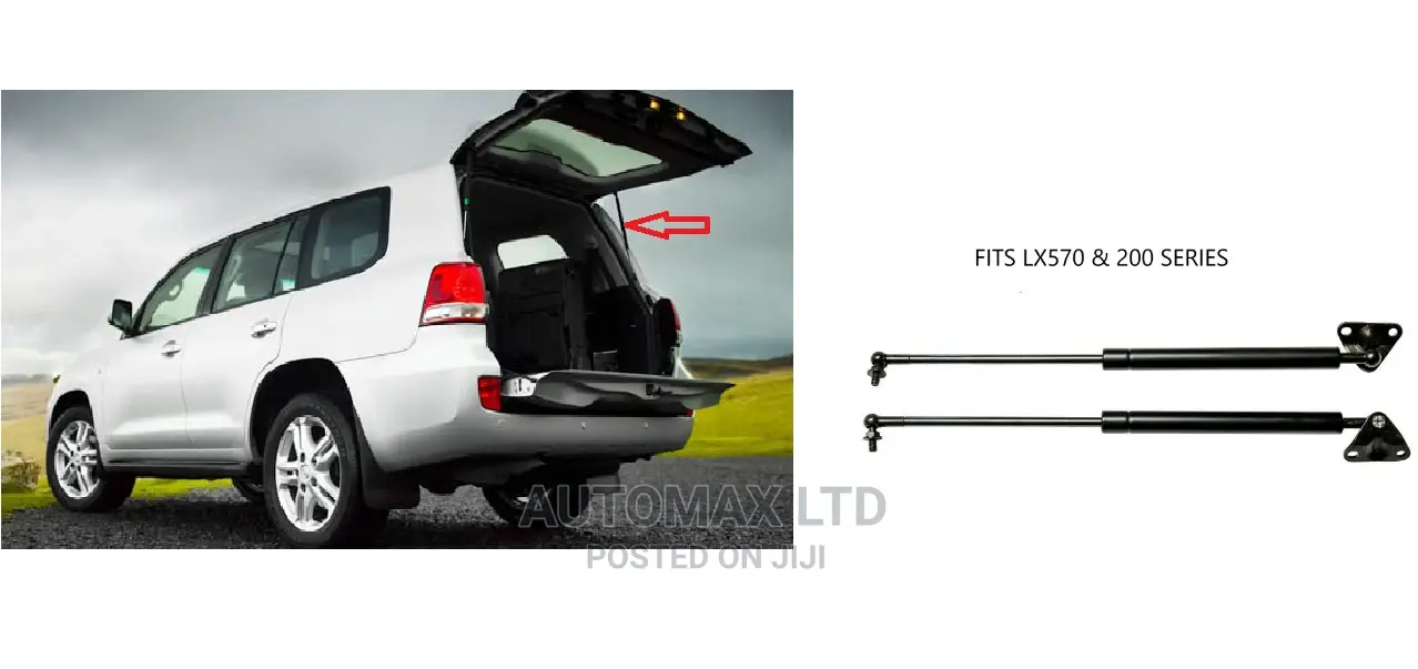 FJ200: Tailgate Gas Struts: For Toyota Land Cruiser