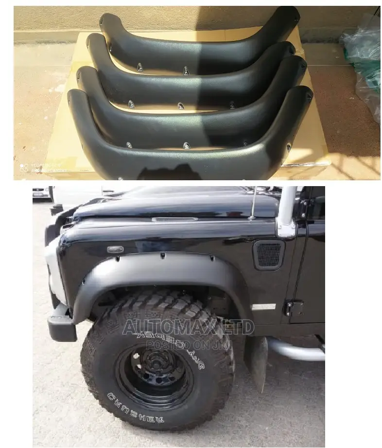 4X Extended Wide Arch Fenders Kit . For Landrover Defender,
