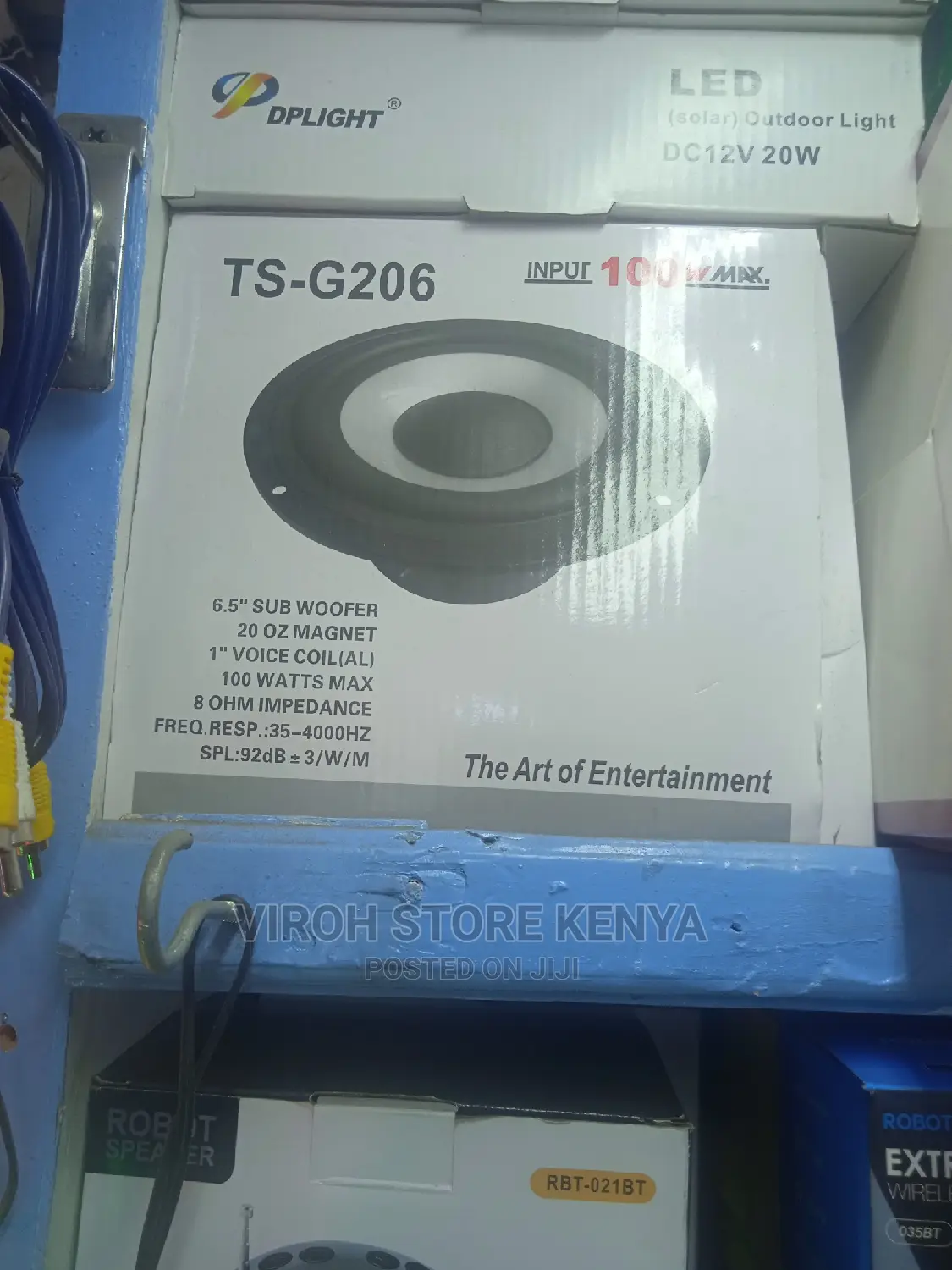 Car Speaker 100watts 6.5" Inches