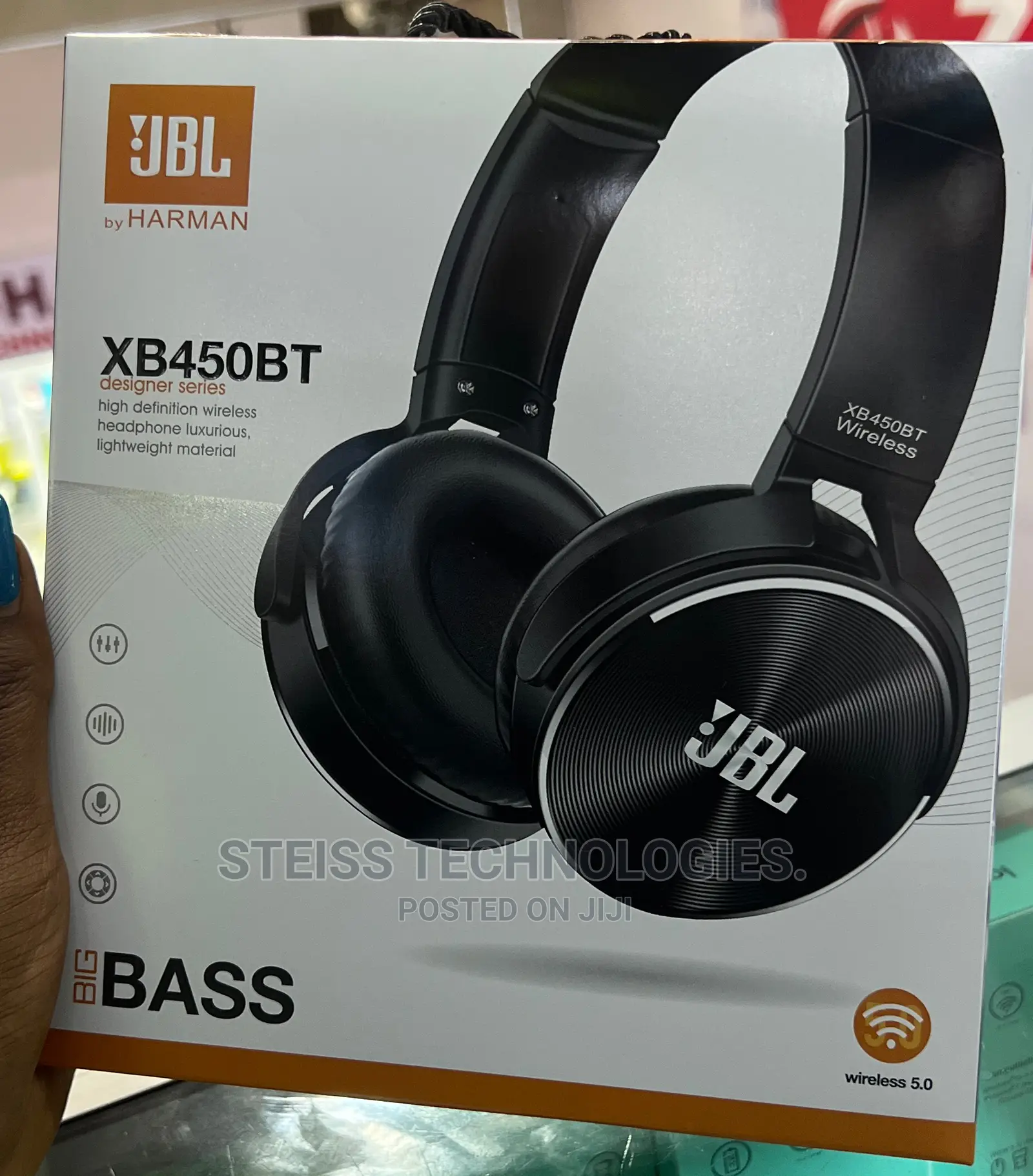 JBL Wireless Headphones.