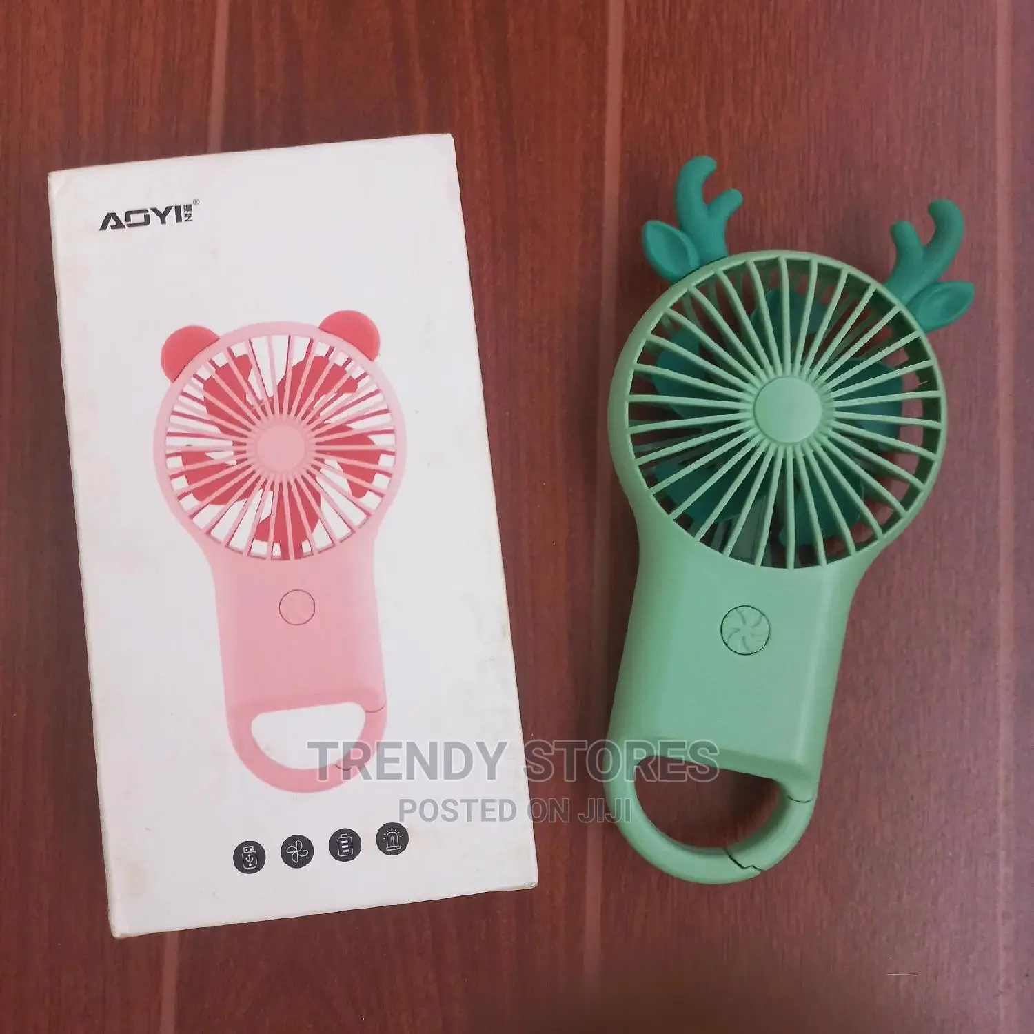 Portable Hanging USB Charged Electric Fan