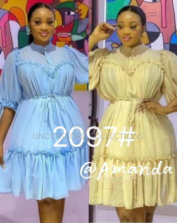 Classy Ladies Shift Chiffon Dresses - main view