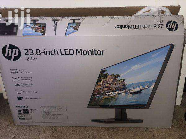 HP 24uh 24'' LCD Monitor HDMI VGA