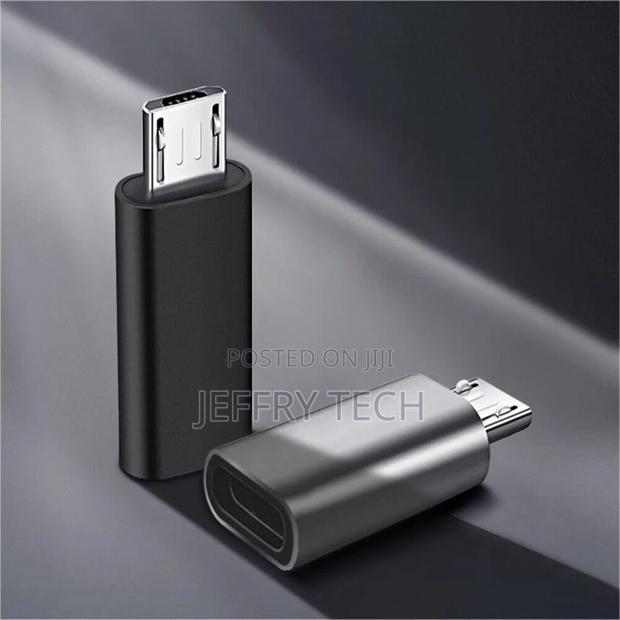 USB Type C Female to Micro USB Male Converter Adapter Micro - thumbnail 3