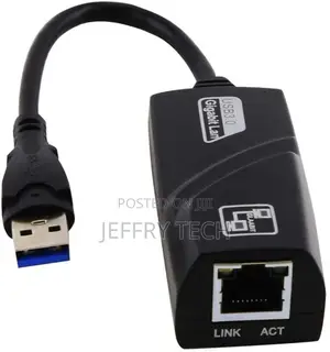 USB 3.0 to Mbps Gigabit RJ45 Ethernet Network LA