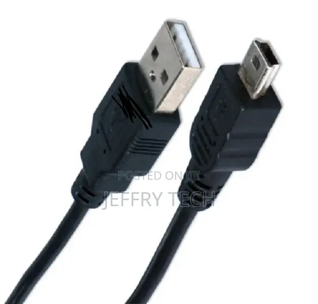 QVS CC2215M-15 USB 2.0 Type a Male to Mini B Male Sync Cha