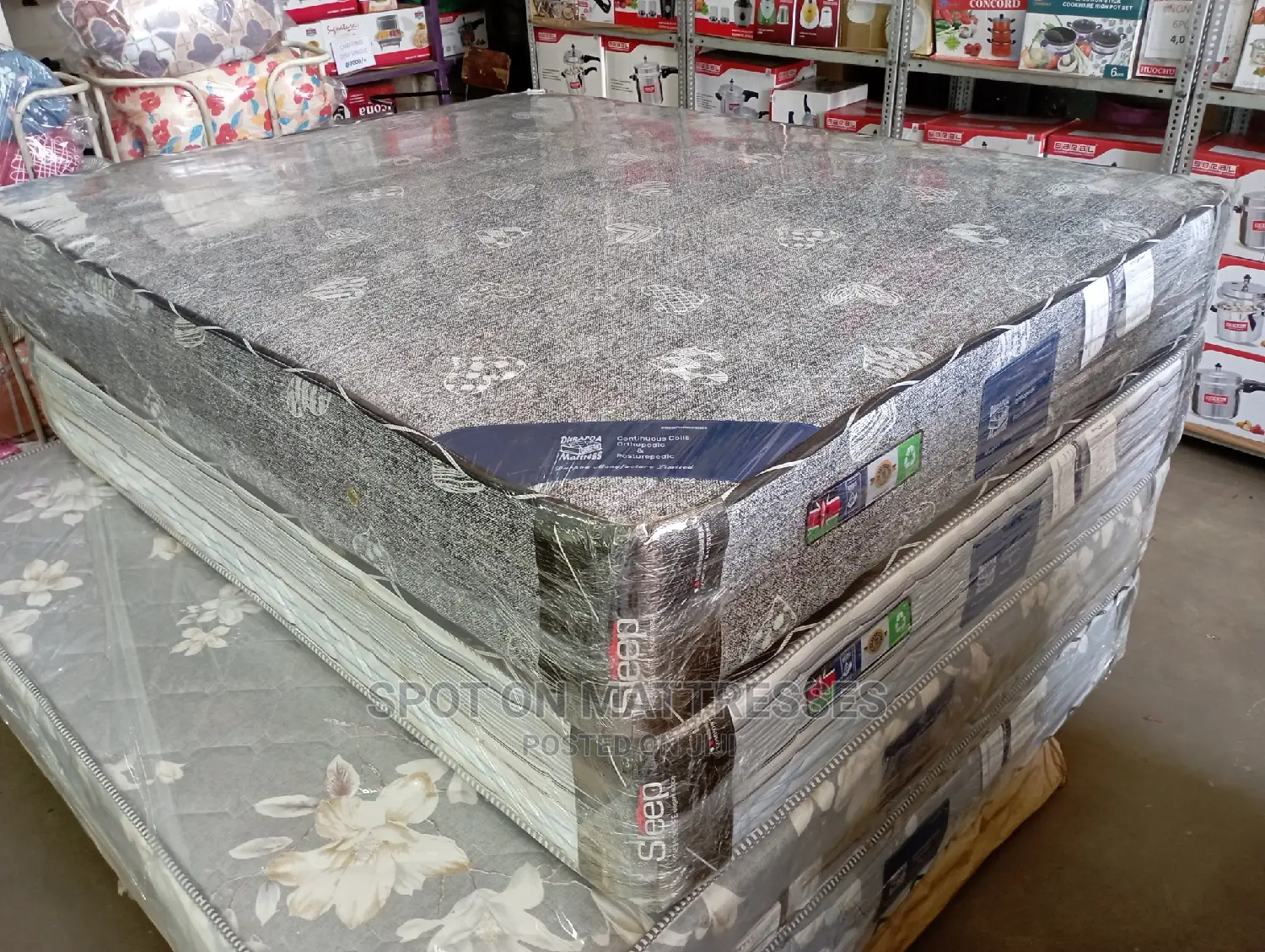 6by6 10inch Posturepedic Mattresses