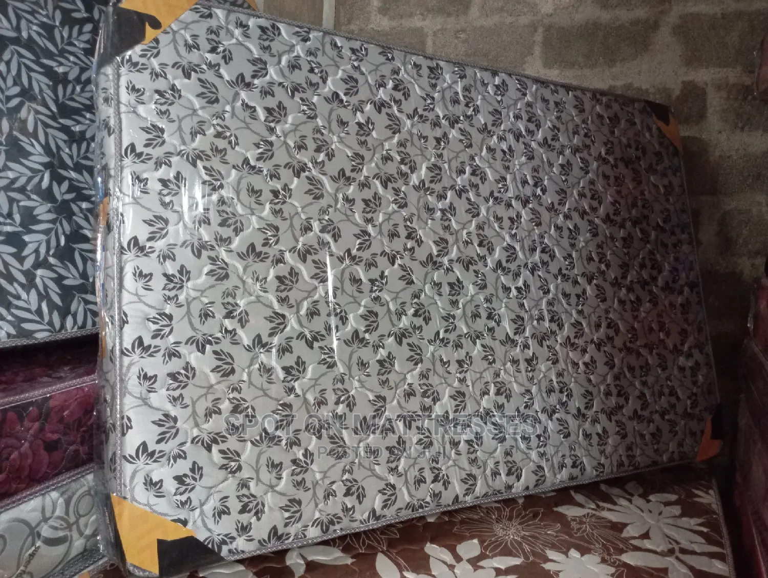 4by6 8" Quilted Mattress