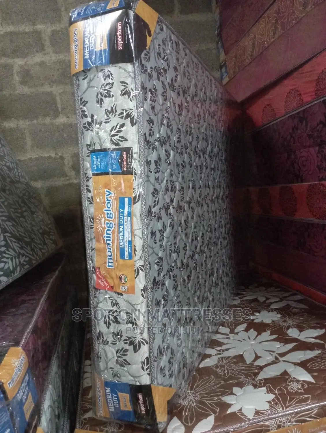4by6 8" Quilted Mattress