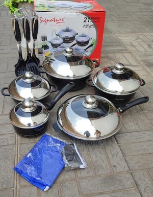 21pcs Alluminium Die - Cast Cookware Set - thumbnail 2