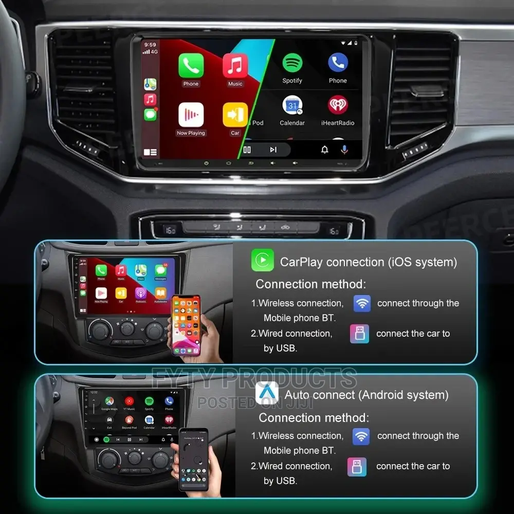 Android 9inch for VW Models 2+32G With Wireless/Wired Carpla