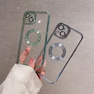 iPhone 14 13 Pro Max 12 11 XS Max XR Plating Silicone Case T