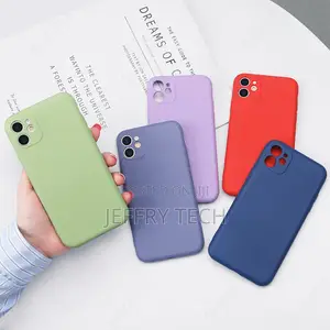 Case for iPhone 14 13 12 11 Pro Max XR X 8 Plus Liquid Silic