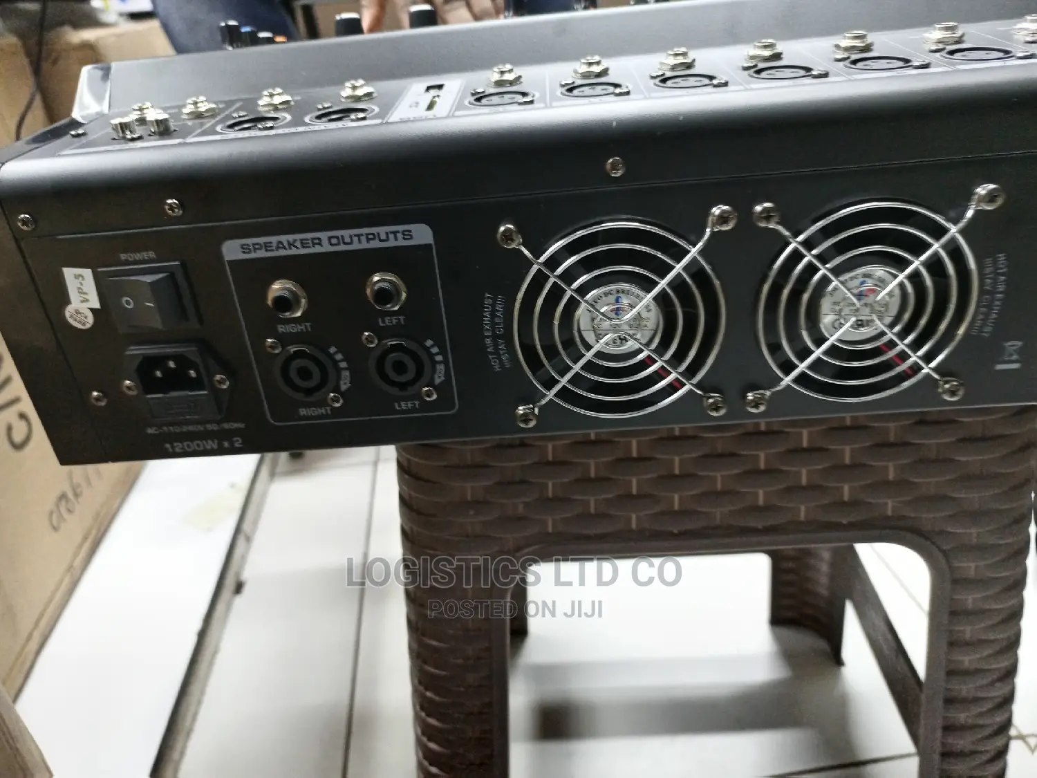 12 Channel Powered Mixer Amplifier With USB and Bluetooth
