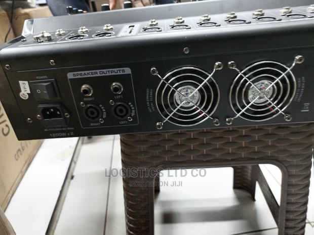 12 Channel Powered Mixer Amplifier With USB and Bluetooth - thumbnail 4