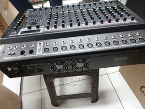 12 Channel Powered Mixer Amplifier With USB and Bluetooth