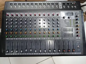 12 Channel Powered Mixer Amplifier With USB and Bluetooth