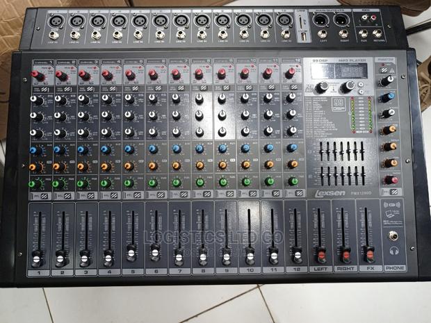 12 Channel Powered Mixer Amplifier With USB and Bluetooth