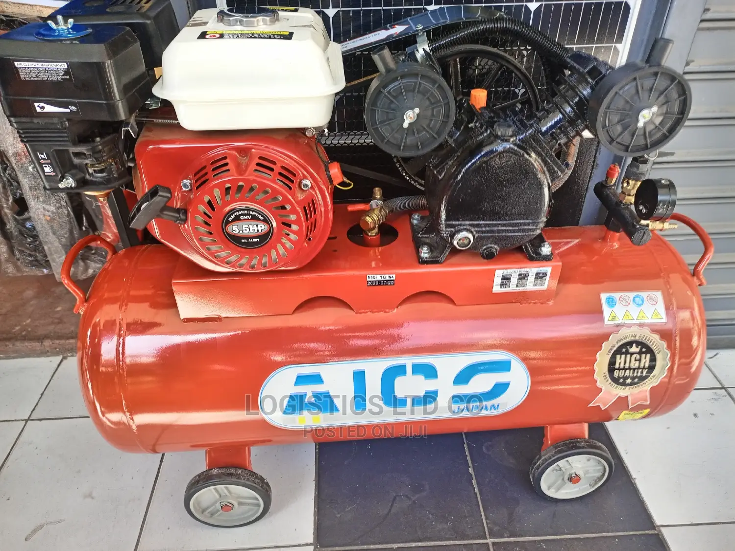 Aico 100l Petrol Compressor