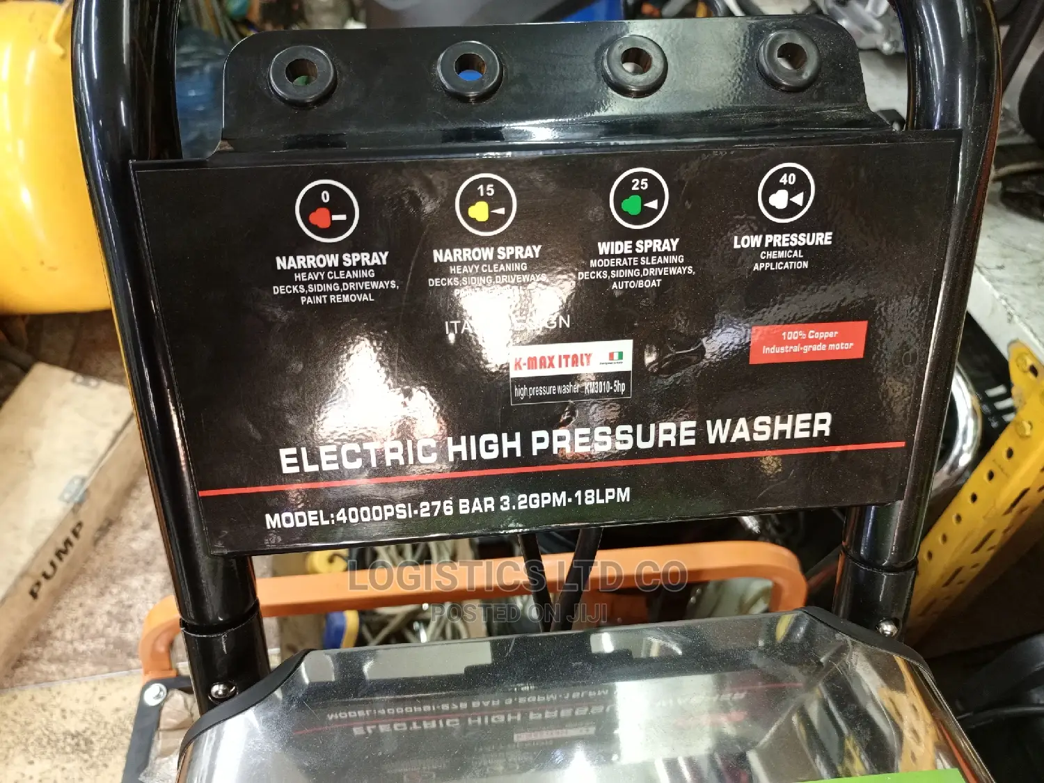 K Max Electric High Pressure Washer 4400psi