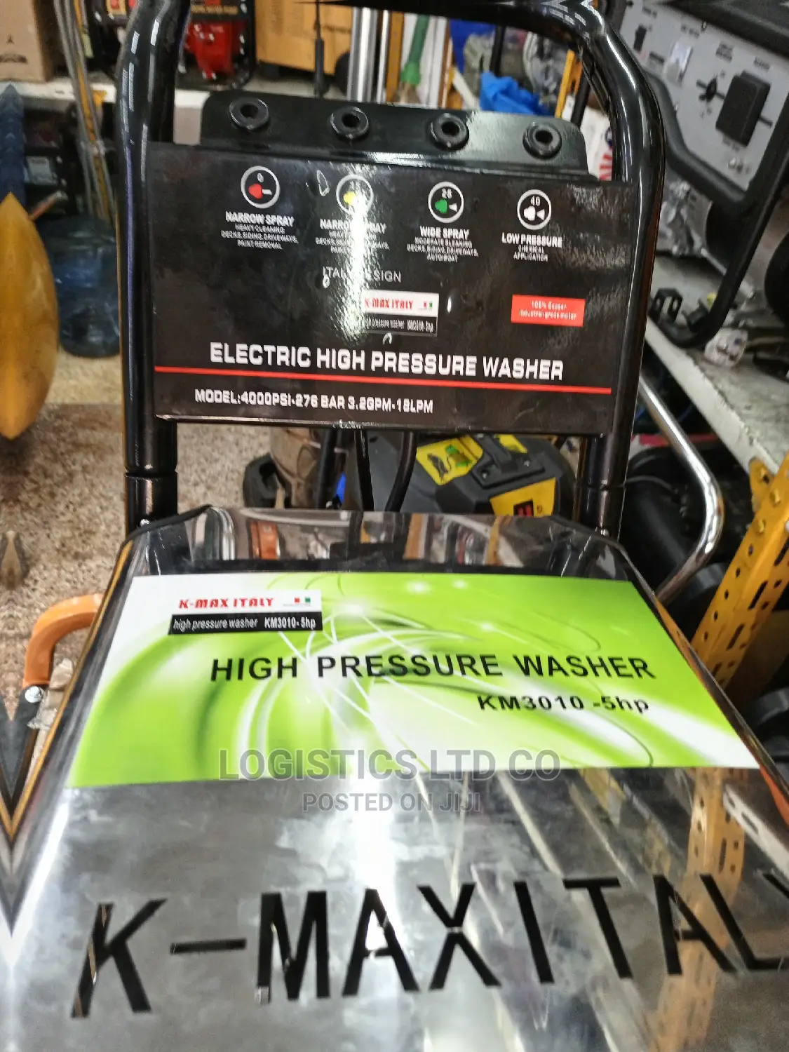 K Max Electric High Pressure Washer 4400psi