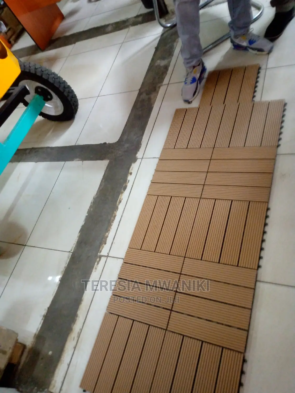 WPC Decking Tiles 30cm ×30cm