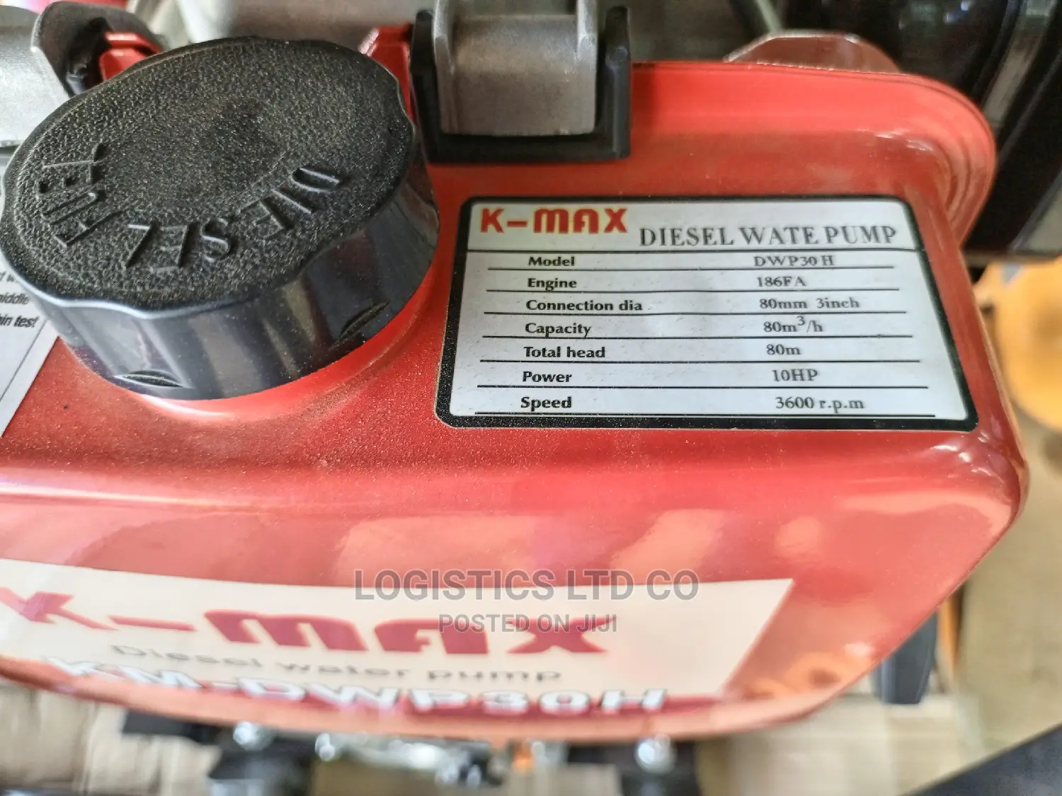 K-Max 3inch High Pressure Water Pump