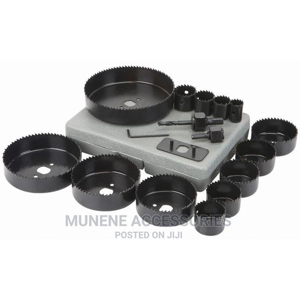 YDS Hole Saw Set - 16 Pc Hole Saw Kit- 3/4" - 5" WITH CASE
