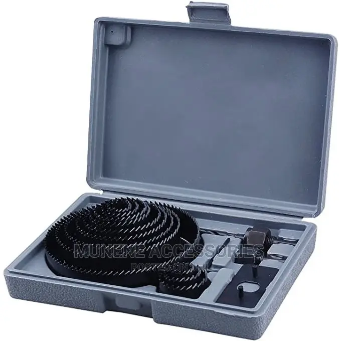 YDS Hole Saw Set - 16 Pc Hole Saw Kit- 3/4" - 5" WITH CASE
