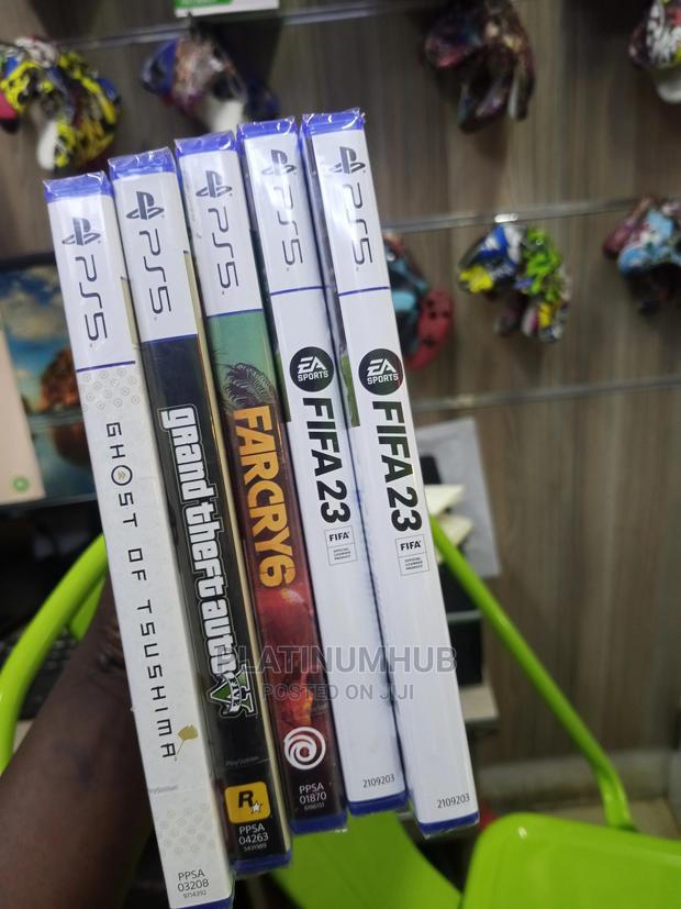 Playstation 5 New Games - main view