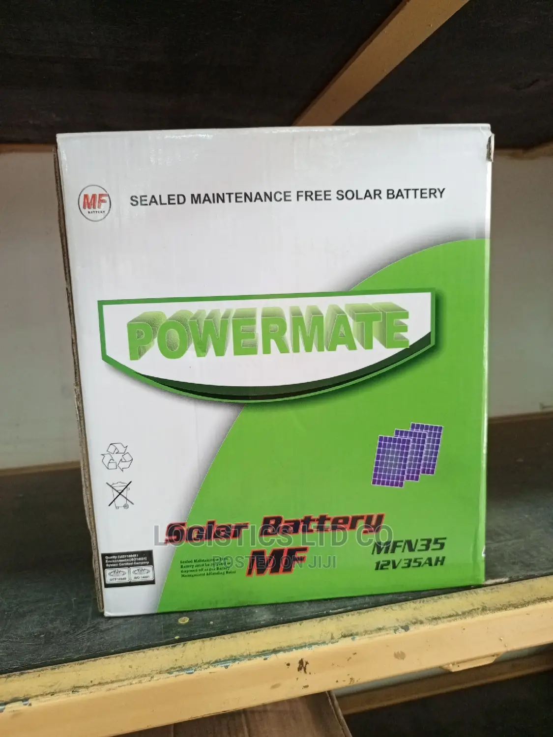 Powermate Solar Battery 12v - 35ah