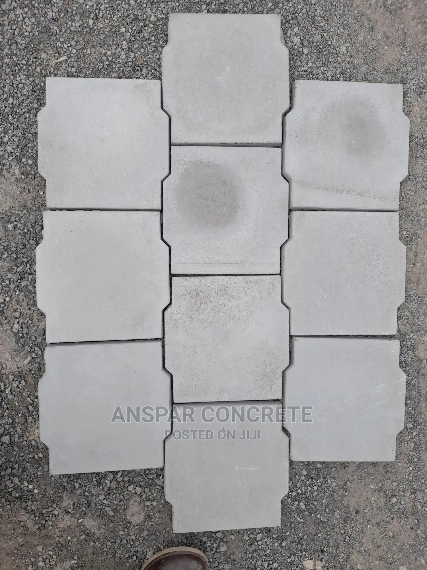 Concrete Interlocking Tiles